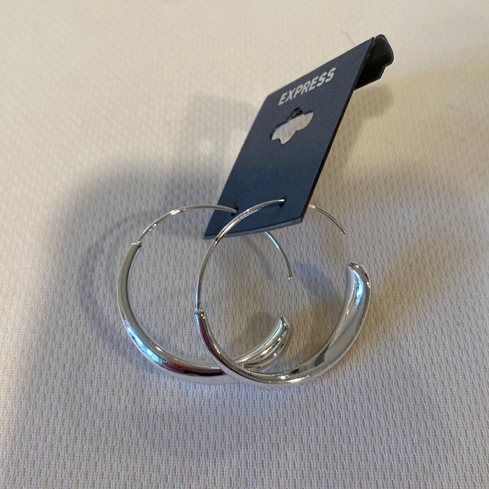 NWT Express Hoop Earrings